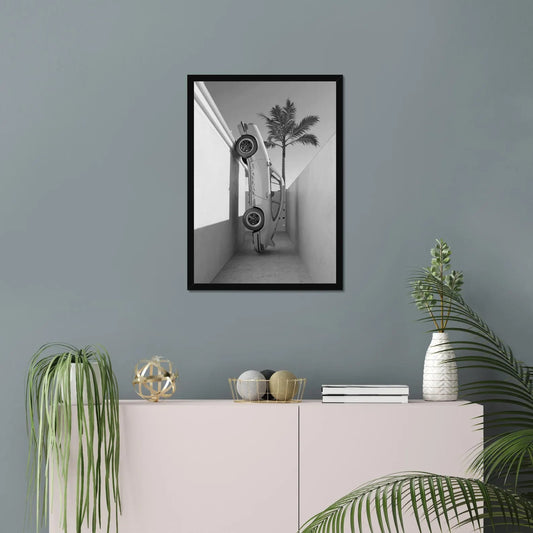 Vintage Classic Car Print, Museum Quality Print, Classic Black and White