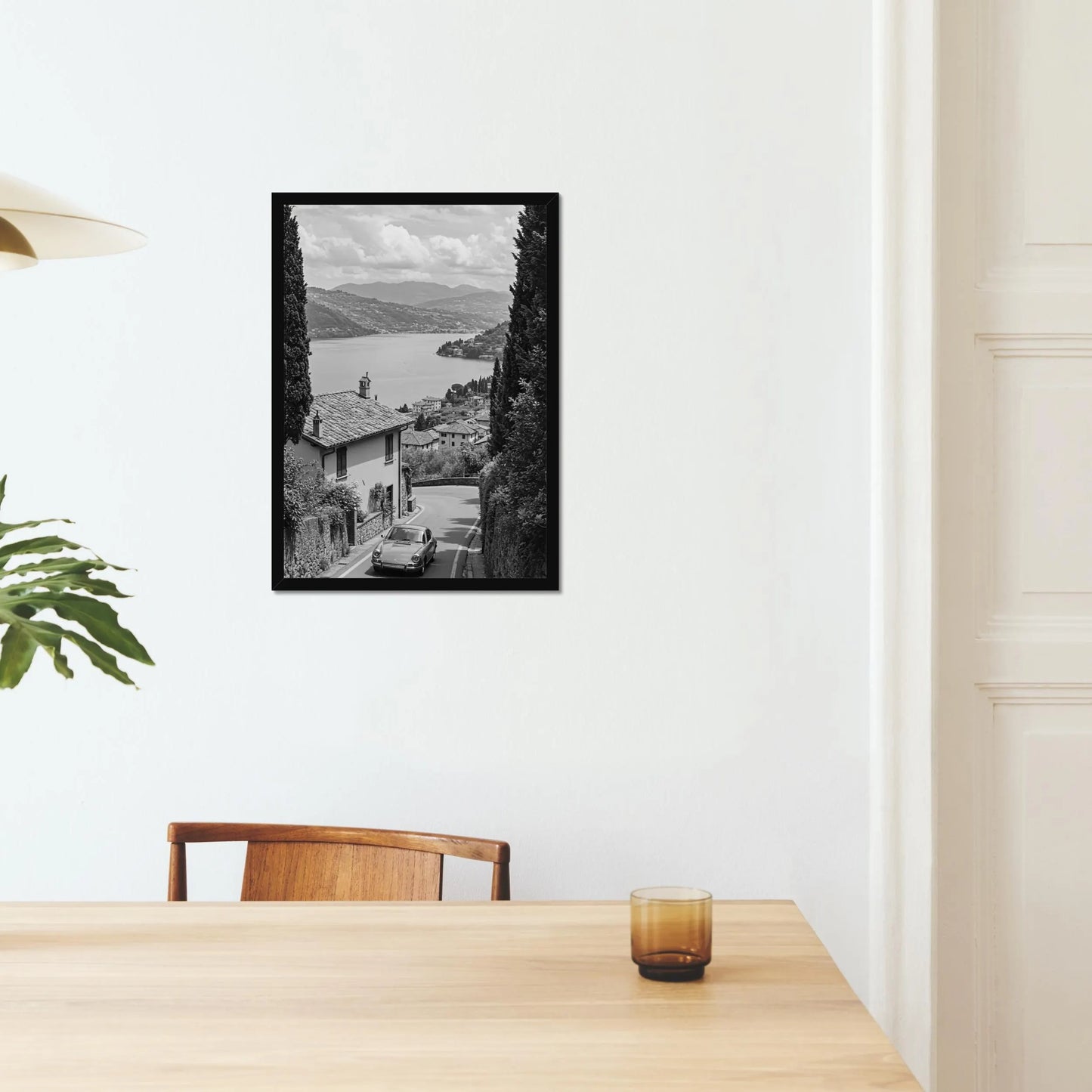 Vintage Classic Car Print 2, Fine Art Photography Wall Art, Classic Black and White
