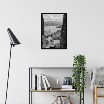 Vintage Classic Car Print 2, Fine Art Photography Wall Art, Classic Black and White