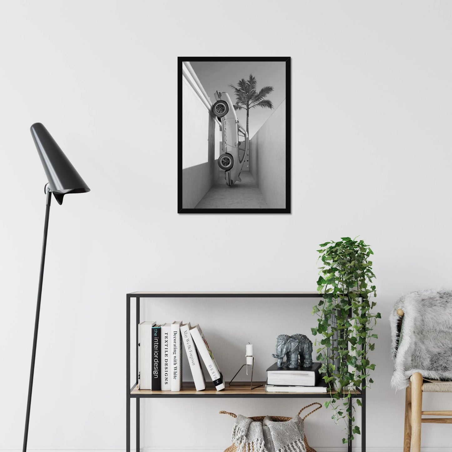 Vintage Classic Car Print, Museum Quality Print, Classic Black and White